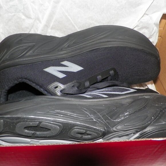 Women's 8.5 2E Extra Wide Fresh Foam X More v5 Running Shoes Custom Painted - Picture 12 of 13